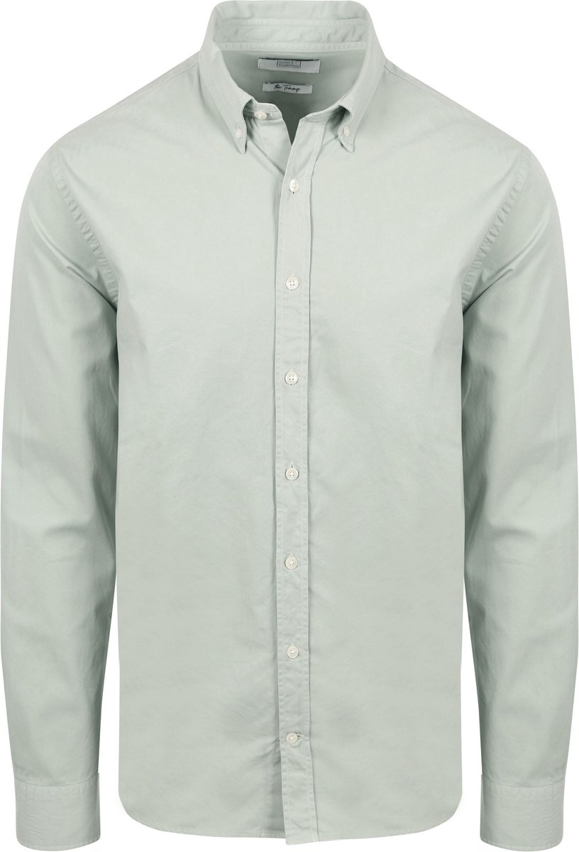 King Essentials The Tommy Overhemd Sage Groen - Maat S - Heren