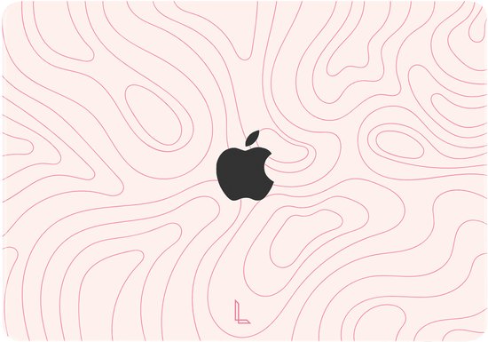 Étui Lunso pour MacBook Pro 16 pouces (2021-2024) - Pink Moka