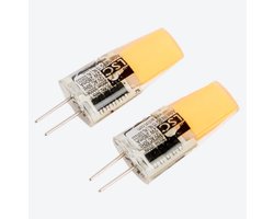 2 x G4 Led Lampjes 2 watt - LSC led-steeklampen - 2w is vergelijkbaar met 20w halogeen -3000k Warm White - 200 Lumen - Niet Dimbaar