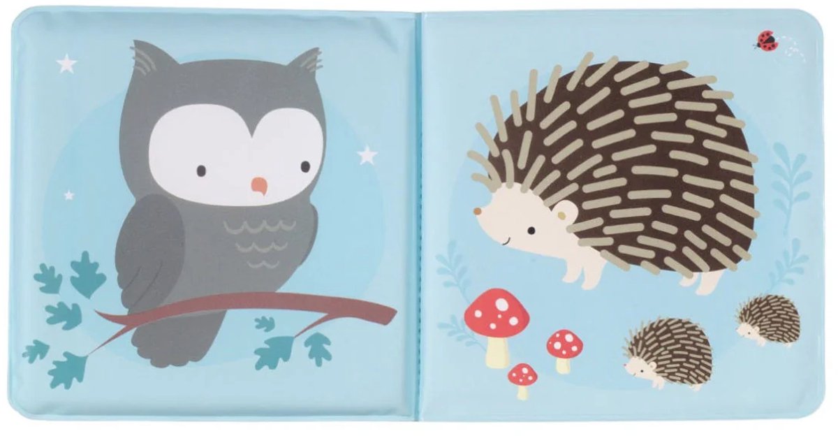 A Little Lovely Company - Badboek voor kinderen, bosvrienden - Veelkleurig — cadeau in Spellen & Speelgoed - foto 5