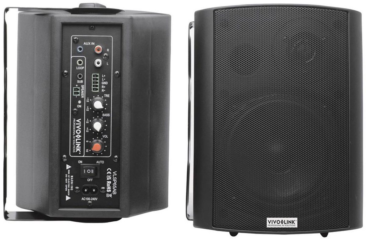 Active Speaker Set, Black.