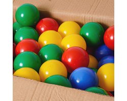 Speelgoedtopdeals - 100 ballenbakballen voor Speeltent - 7 cm doorsnede