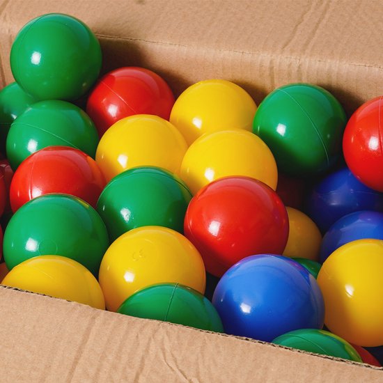 Speelgoedtopdeals - 100 ballenbakballen voor Speeltent - 7 cm doorsnede