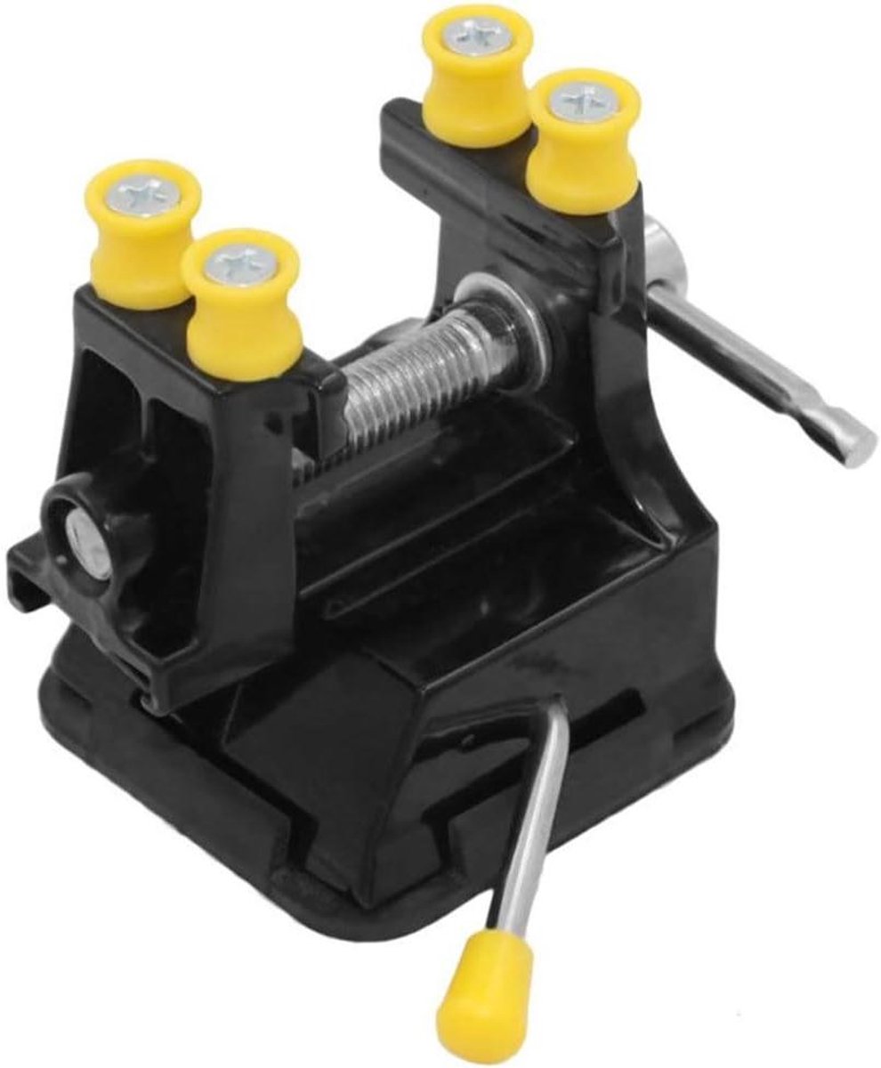 Allecto Plus - Verstelbare Mini Tafel Vise Klem voor Horloge en Sieraden - Walnoot Houder - Handige Case Opener