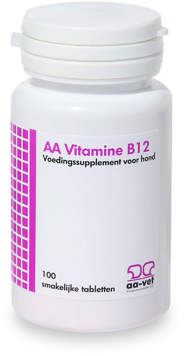 AA Vitamine B12 Hond - 100 Tabletten