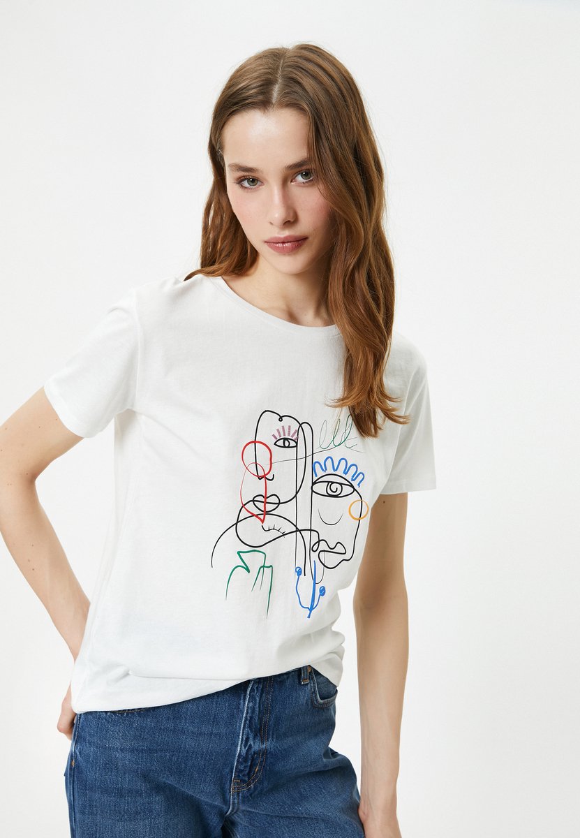 Korte mouw Ronde kraag T-Shirt