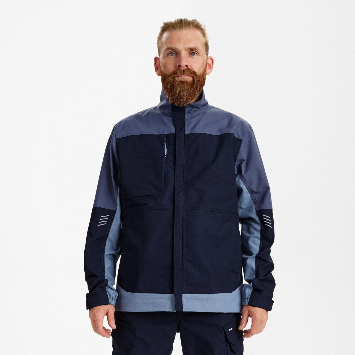 Engel Entire werkjack met 2-weg stretch 1329-144 - Deep Blue / Dark Sea - 2XL