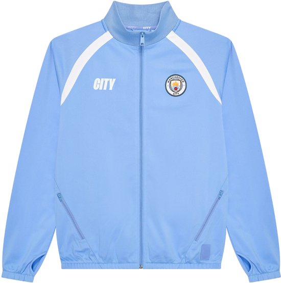 Manchester City Trainingspak Heren 25/26 - Maat S t/m XXL - Sportkleding - Voetbalkleding - Blauw - Volwassenen - Manchester City Fanshop