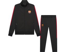FC Barcelona Trainingspak Heren - Vest + Trainingsbroek - Officiële Fanmerchandise - Zwart/Rood/Blauw - Maat S t/m XXL