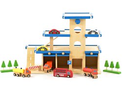 Houten Speelgarage Opruiming 50% korting