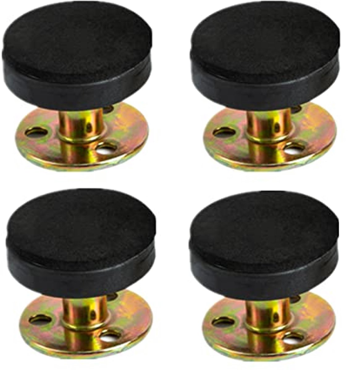 Verstelbaar bedframe stabilisator 4-pack met schroefdraad en anti-schudgereedschap
