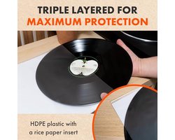 100x 12 Inch Anti-Static Vinyl LP Binnenhoezen - Archiefkwaliteit