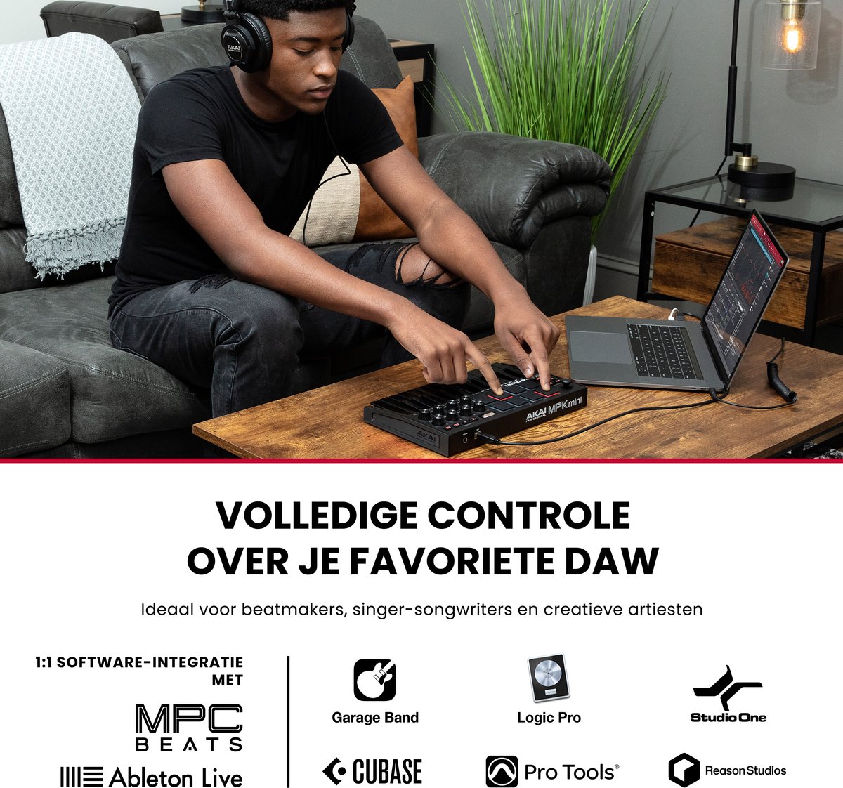 AKAI MPK Mini MK3 25-Key (Gris) - La Tienda de Audio