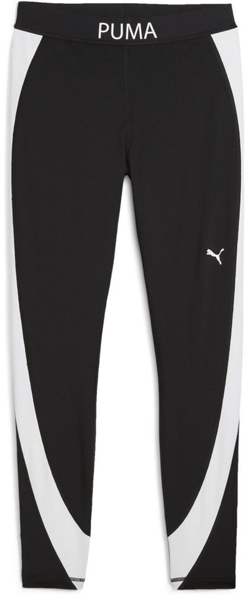 Puma Damen Tights W STRONG COLORBLOCKTIGHT HW 7/8 526679 Puma -M Zwart