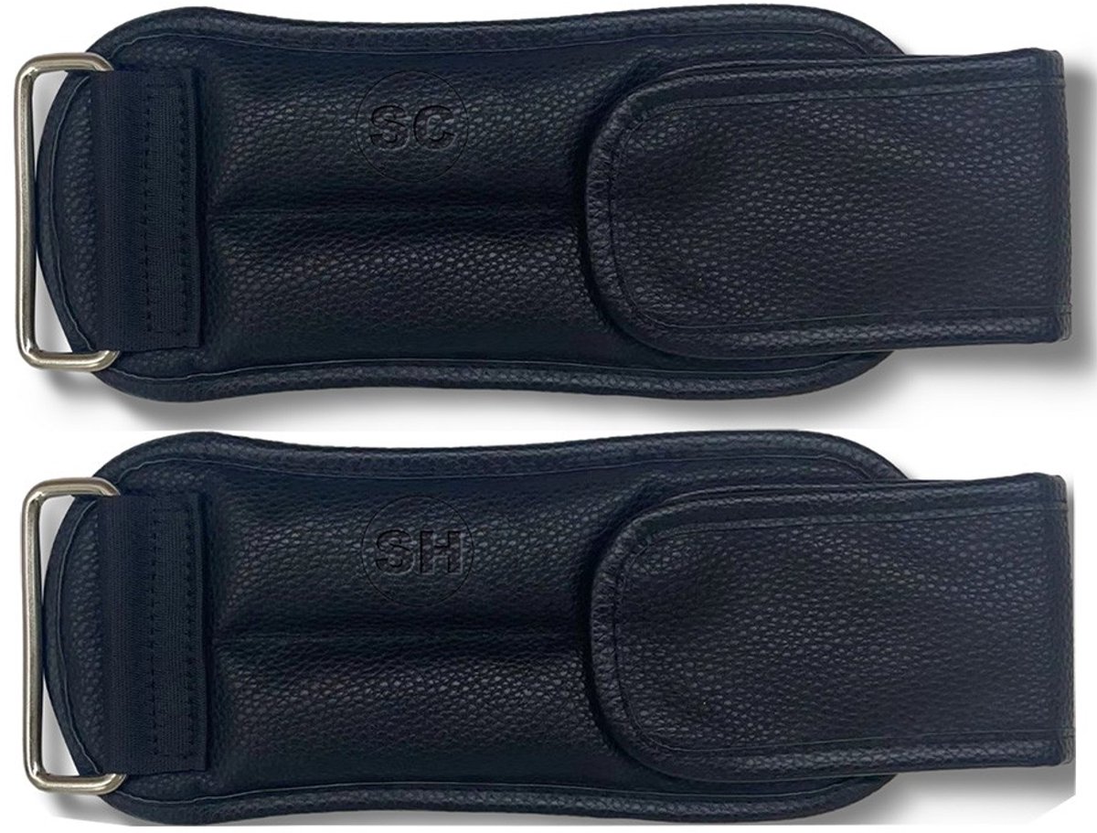 Leren Polsgewichten - Enkelgewichten 2x0,5kg Training - Unisex | Swim Chicky & Swim Hunky