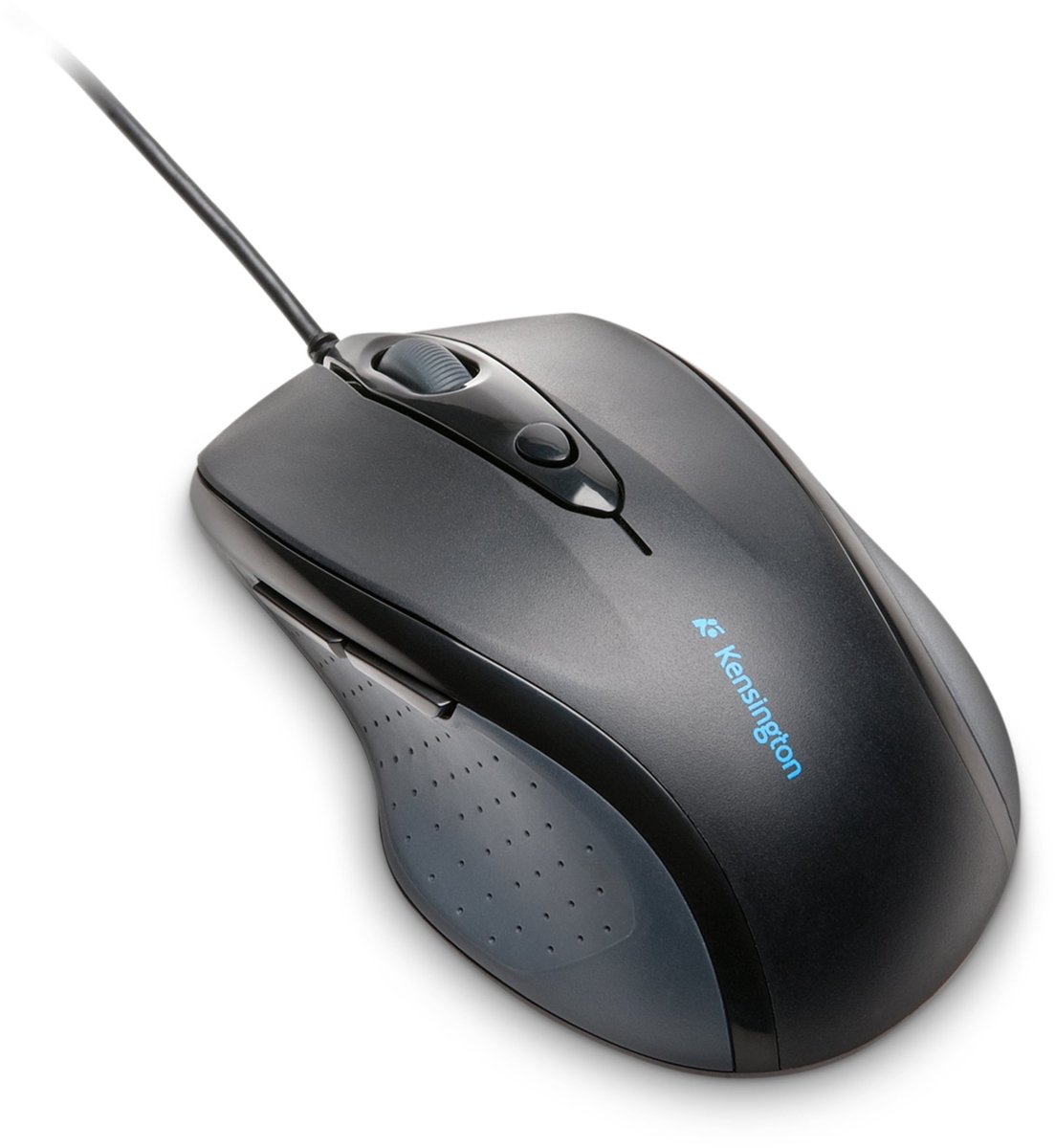Kensington Pro Fit Bedrade USB Muis - Voor Rechtshandigen - Ergonomisch Ontwerp - Zwart
