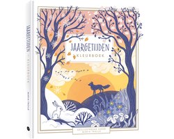 Jaargetijden kleurboek - Maria Trolle - Kleurboek voor volwassenen