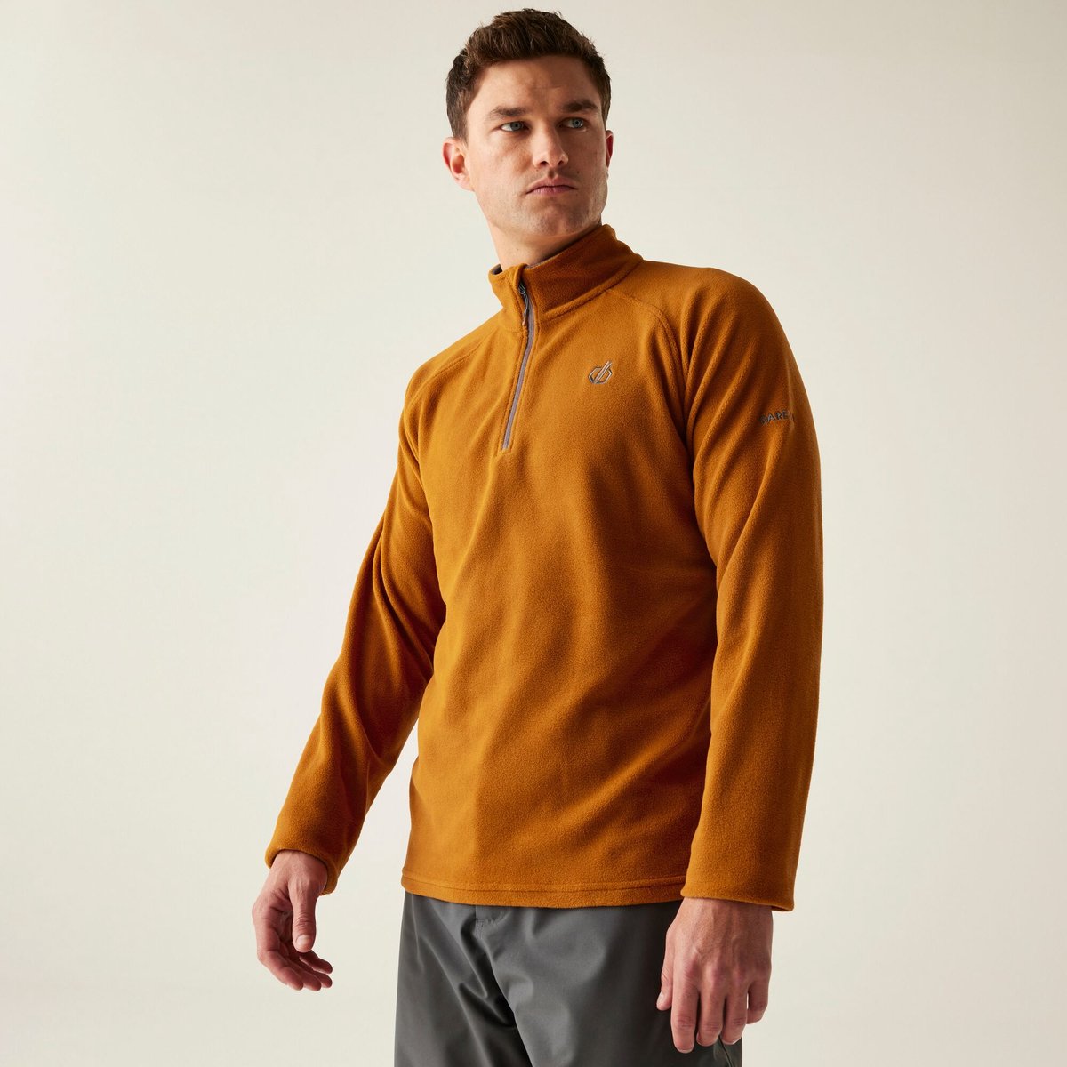 Fleece Hiking Heren Freethink II Oranje