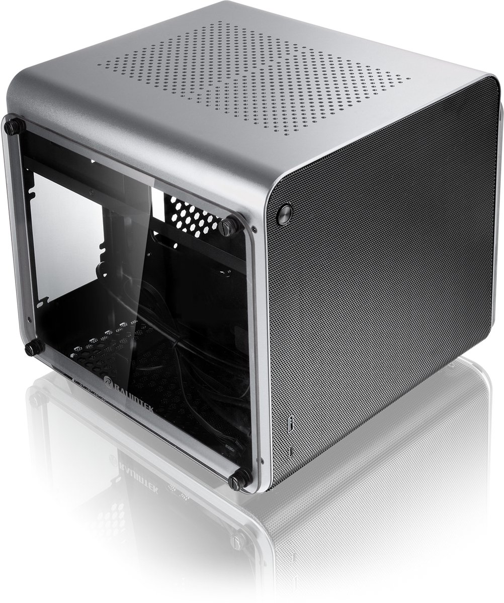 RAIJINTEK METIS EVO TGS Mini Tower Zilver