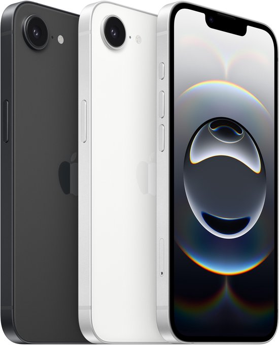 Apple iPhone 16e - 128GB - Wit - 48 MP Fusion-camera - 6,1-inch