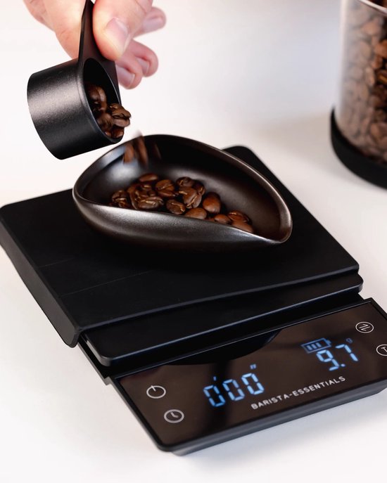 Koffie Weegschaal Met Timer - 0,1 Gram Precisie - Barista Weegschaal – Espressomachine – Barista Essentials