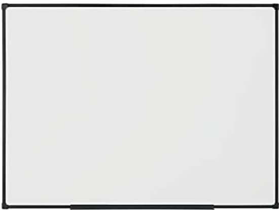 BoardsPlus Economy Tableau blanc magnétique, 60 x 45 cm, surface en acier laqué effaçable à sec