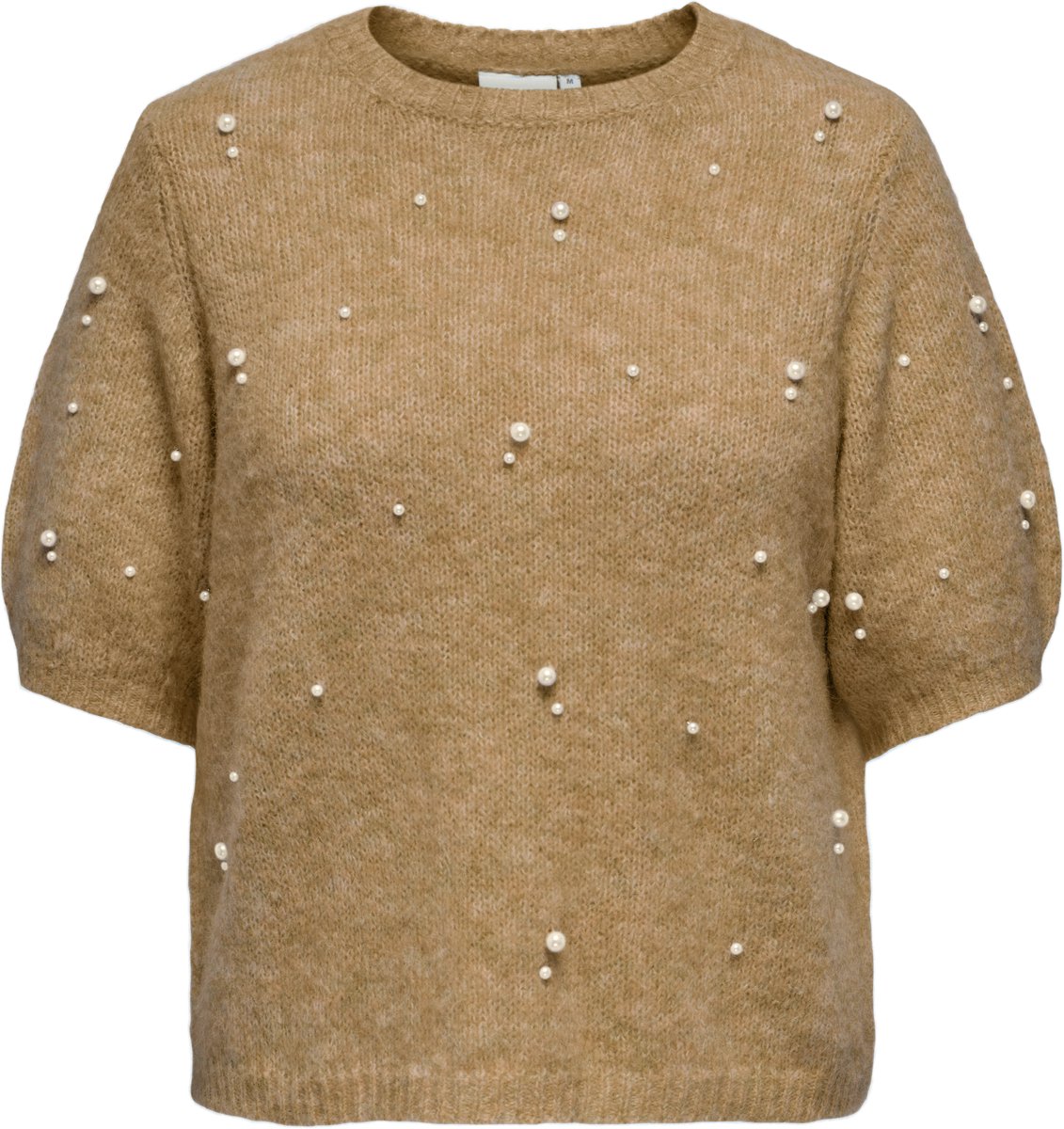 ONLY CARMAKOMA - CARDOLLY SS PEARL O-NECK KNT - Meisjes - T-shirts