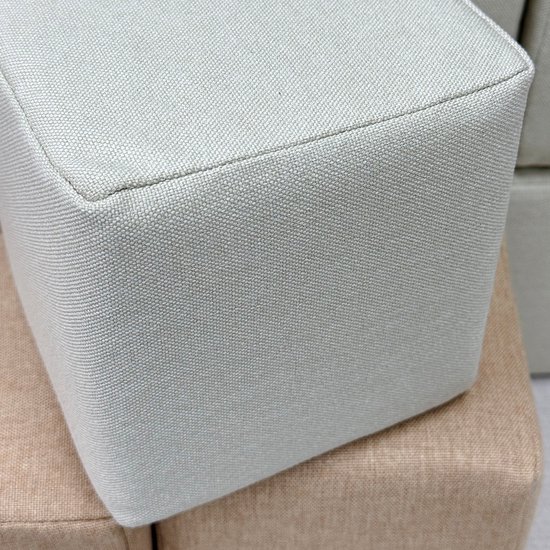 Sunny Dely Foam Stapelblokken - Zachte Foam Speelblokken - Foamblokken 12-delig - Beige en Crème - Montessori Speelgoed - Softplay - Vanaf 6 maanden - Veilig Spelen van Merkloos — afbeelding 3