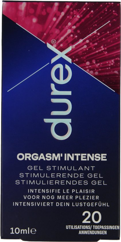 Durex - Intens Orgasme Gel - 10 ml - Stimulerende Gel, versterkt orgasme