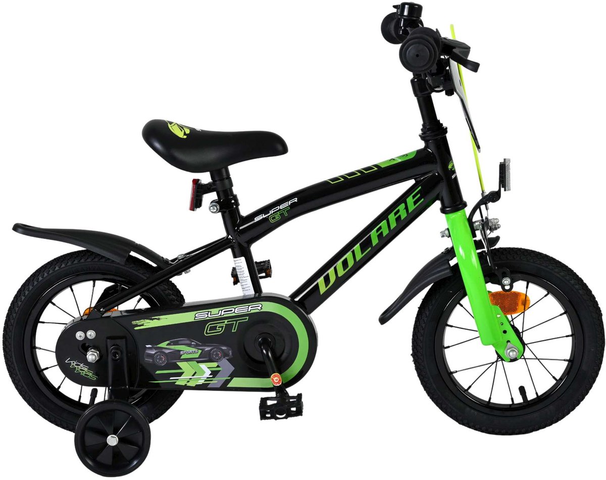 Volare Super GT groen kinderfiets 12 inch