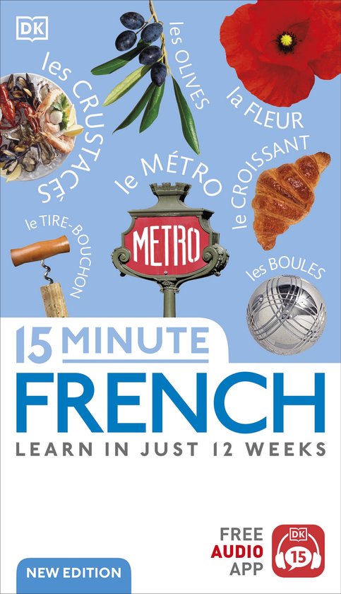 DK 15-Minute Language Learning- 15 Minute French - cover