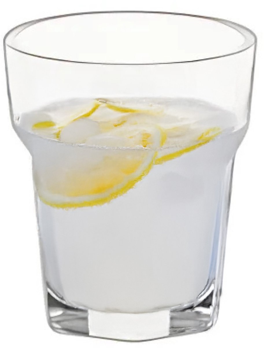 MPDrink Shotglas Facet - SAN kunststof - 4 cl - onbreekbaar - herbruikbaar - shotglazen