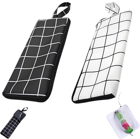 CLSSLVVBN Outdoor Paraplu Hoes Stofdicht Winddicht Vrijdragende Parasol met Rits en Tas Verstelbare Camping Regen Accessoire