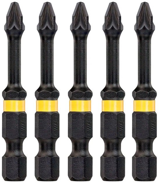 DeWALT DT7391T Extreme Impact Torsion Schroefbits PZ2 50mm VE=5