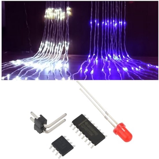 Flow. Photo Led Setup 5 Set Running LED Flow Suite DIY Kit 2.5-14.5V voor NE555 CD4017 Lassen ...