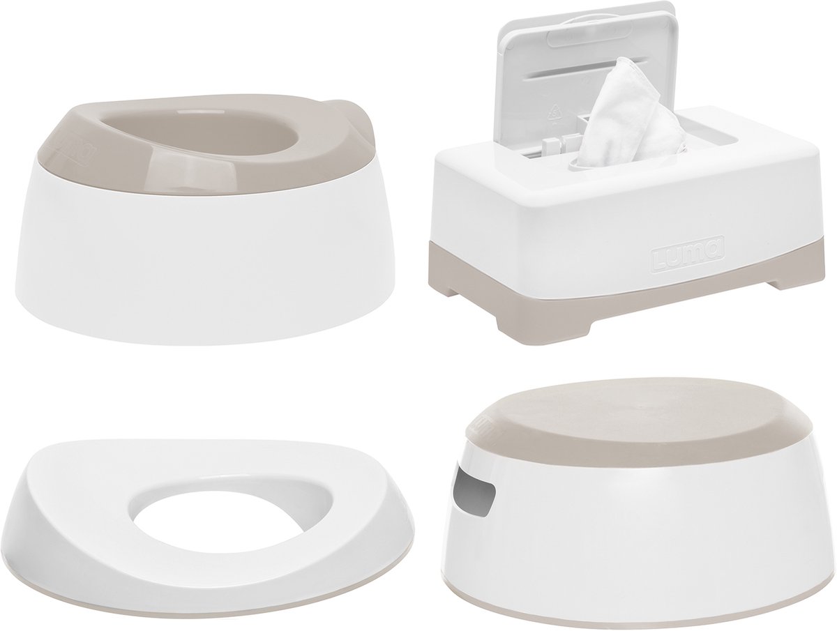 Toilet trainingsset LUMA White