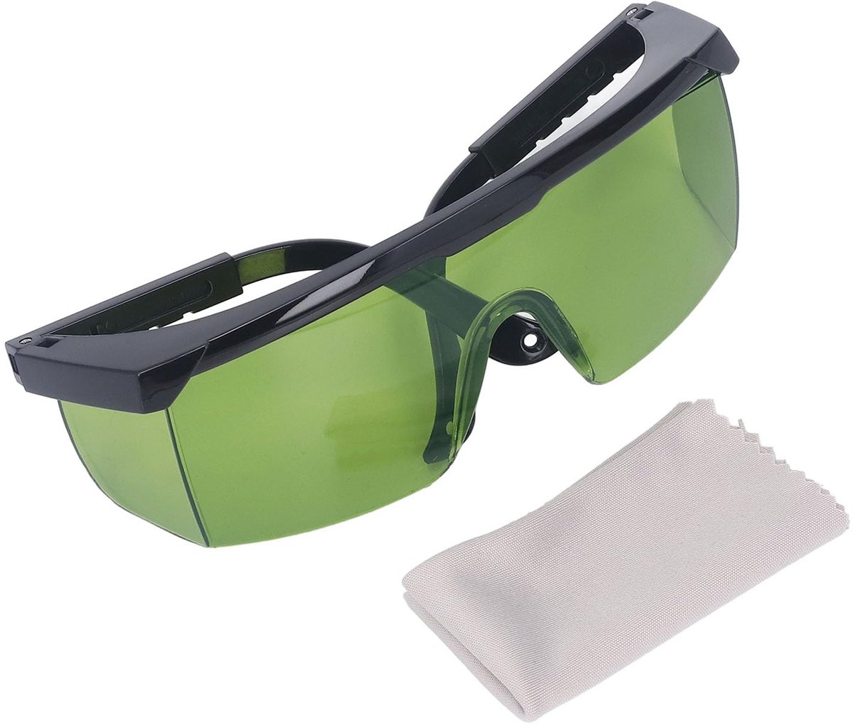 Googles, 740‑1100nm Quick Light Response PC 755nm 808nm 908nm 1064nm Good Filtering Laser Safety Glasses for Crafts