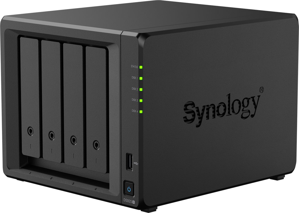 Synology DS925+ 4Bay 16TB NAS met 4x 4TB Synology Plus HDD — cadeau in Cadeau-ideeën - foto 4