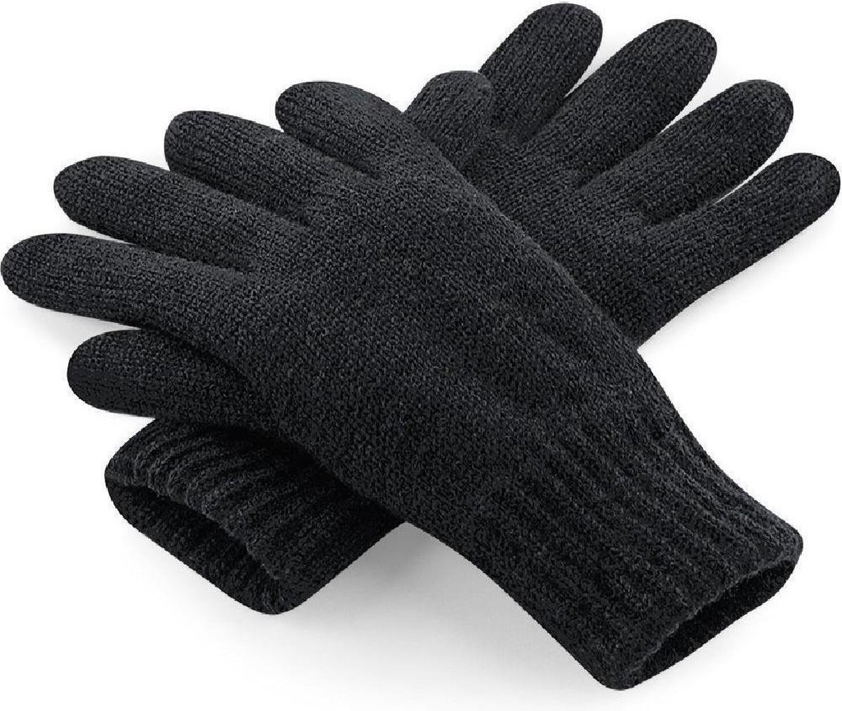 Scoby - Handschoenen - Winter - Thermisch - Thinsulate - Unisex - Classic Gloves - L/XL - Zwart