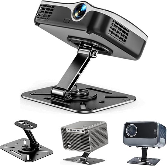 Desktop Projector Holder - 360° Rotating Wall Mount - Projector Ceiling ...