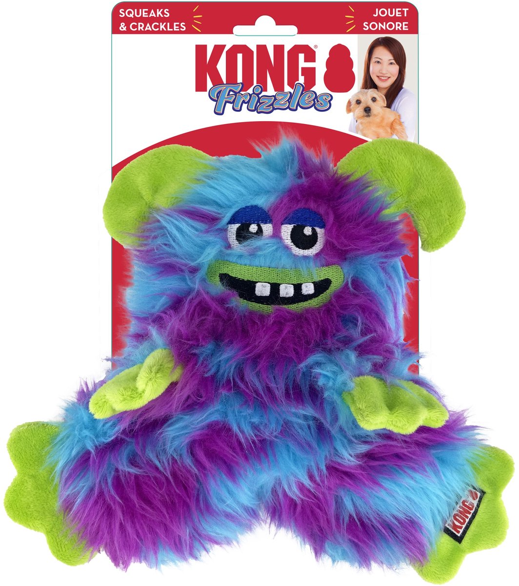 Kong Frizzles Razzle M hondenspeeltje Per stuk