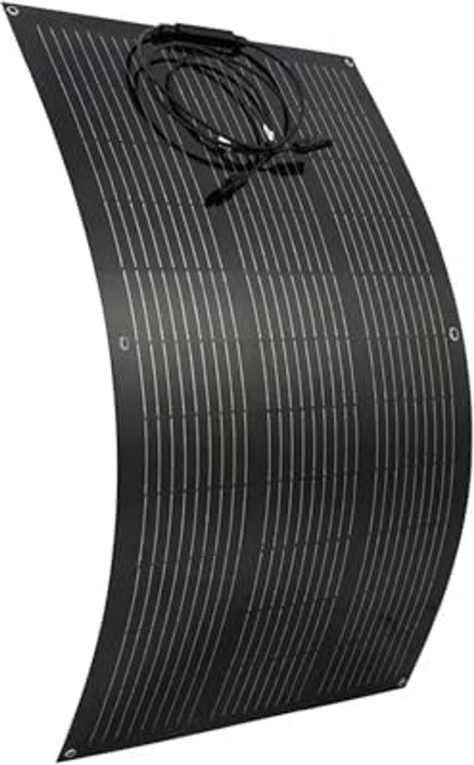 100 Watt 12 Volt Flexibel Zonnepaneel voor 12V-batterij - Ideaal voor Marine, RV, Camper en Oneffen Oppervlakken