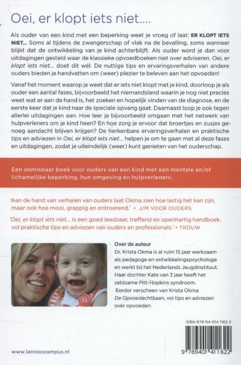 Oei, er klopt iets niet - back cover