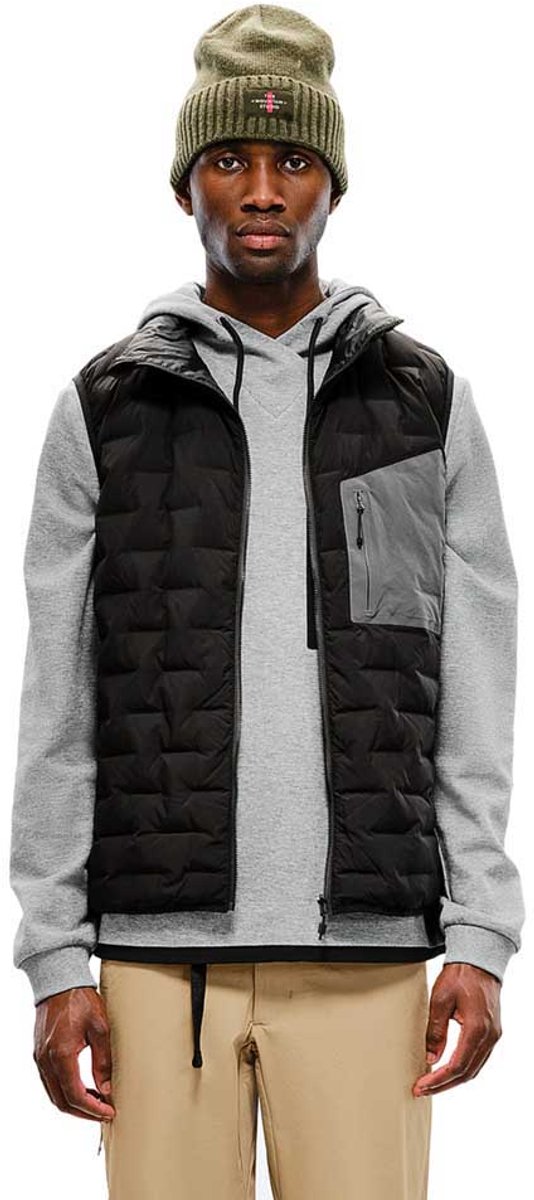 The Mountain Studio Reversible Light Vest Zwart S Man