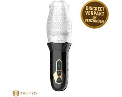 TRESTO - 360° Masturbator - voor mannen Thursting Rotation - Pocket Pussy – Seks Toys voor mannen - sex speeltje - sex toys voor koppels - deepthroat plezier en orgasme Automatische - sex toys - 5 rotation en 10 vibration 3 in 1