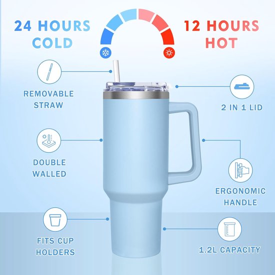 Pauzema Thermobeker voor kinderen, met rietje, 420 ml, met 3-in-1 deksel en rietje voor kinderen, morsbestendig, bamboegroen