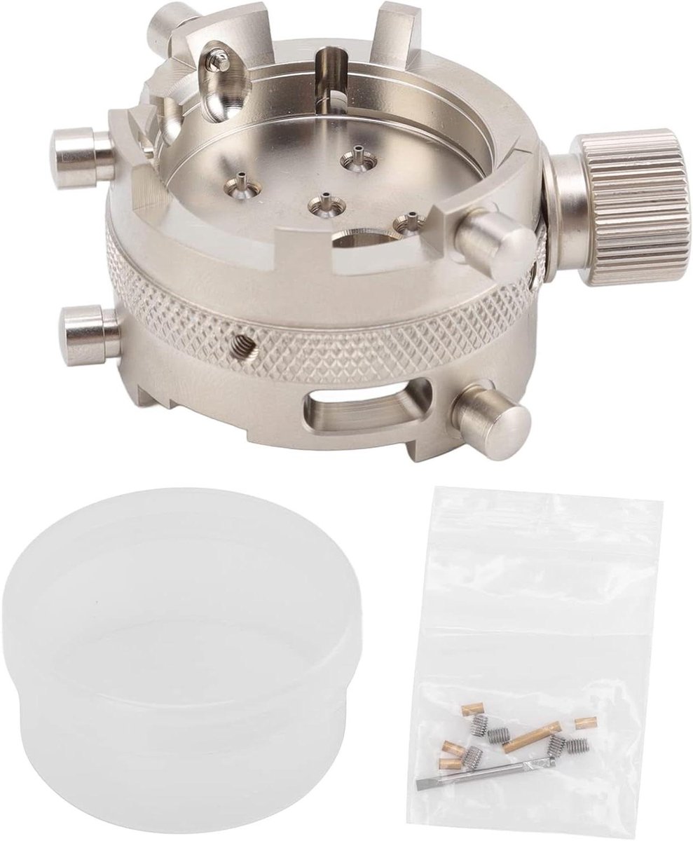 Allecto plus - Stabiele metalen uurwerkhouder voor reparatie van SW500 en 7750 uurwerken