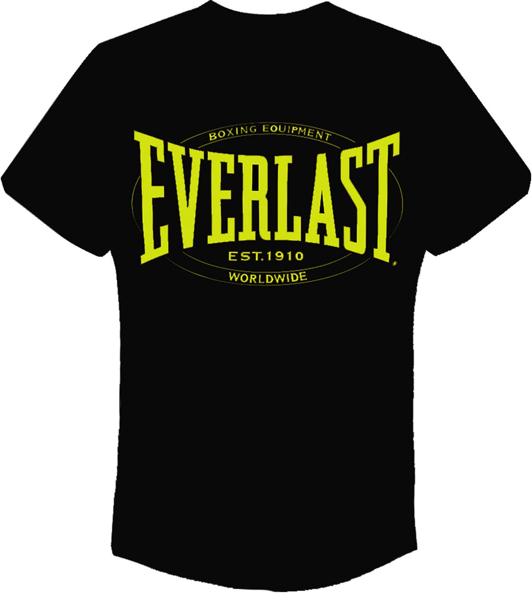 Everlast Jersey T-shirt Met Korte Mouwen Zwart L Man