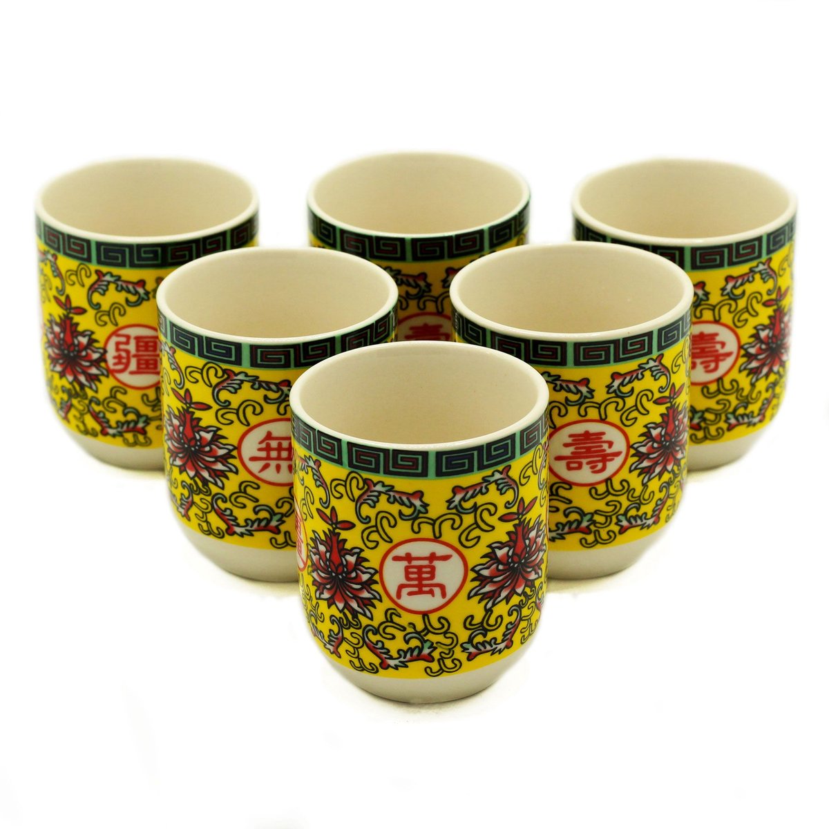 Kruidentheekopjes - Lang Leven Oosters Design - cadeau geschenkset vrouwen geschenkset mannen