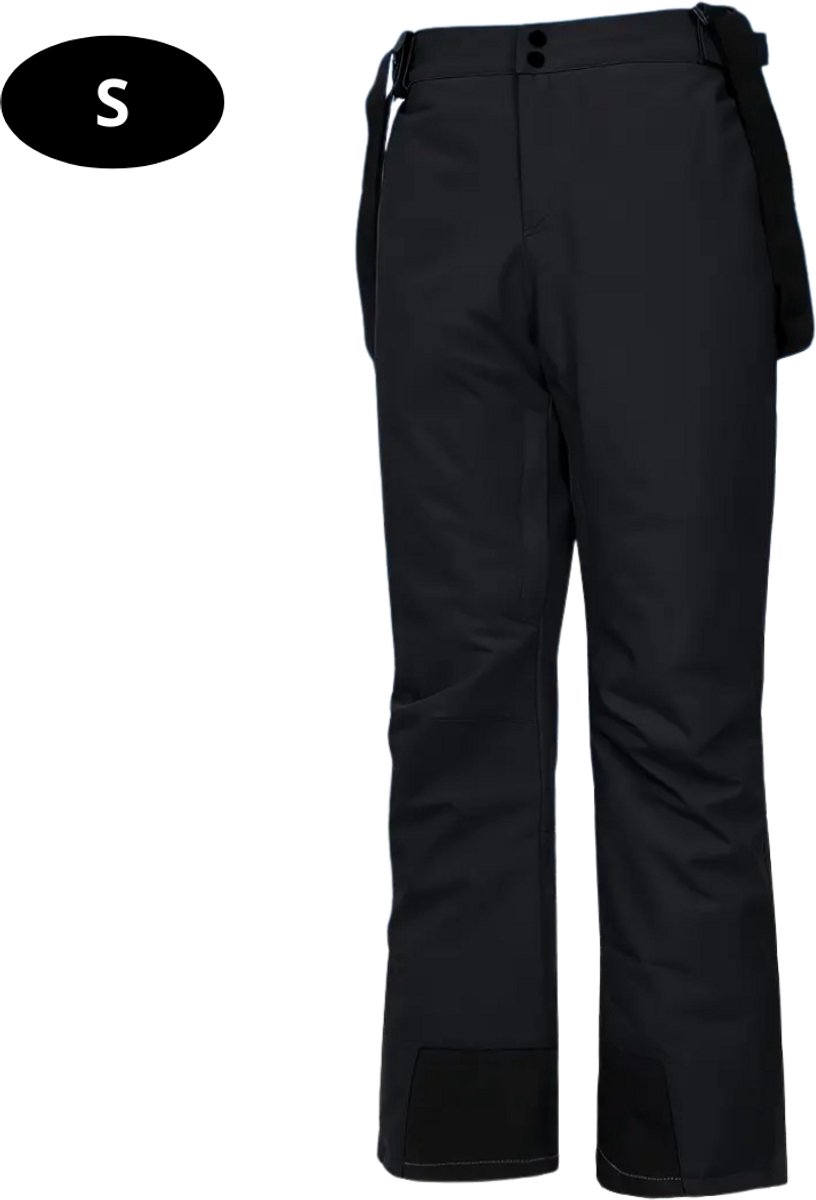 Bovista Skibroek Skipak Snowboard Broek Winterbroek Sneeuwbroek Heren Wintersport Zwart